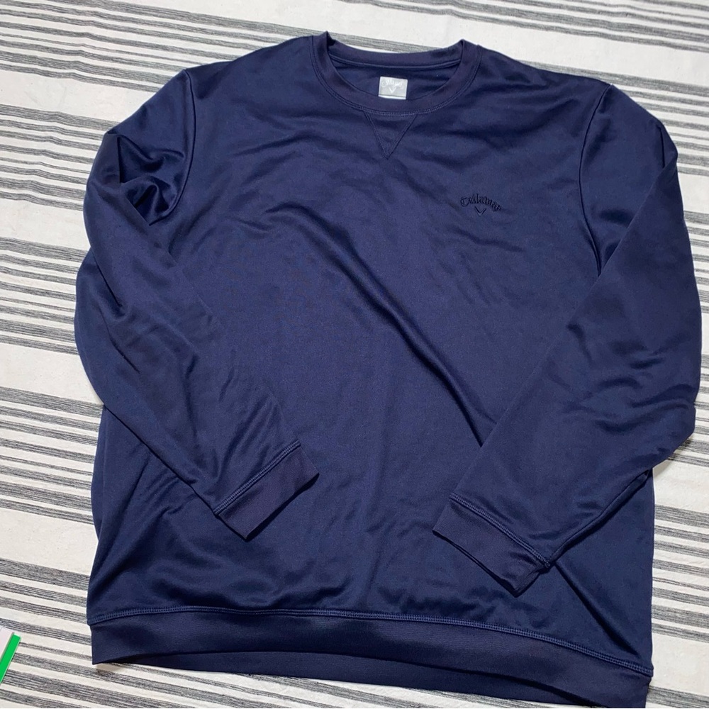Callaway Navy‎ Men’s Dri Fit Pullover XL